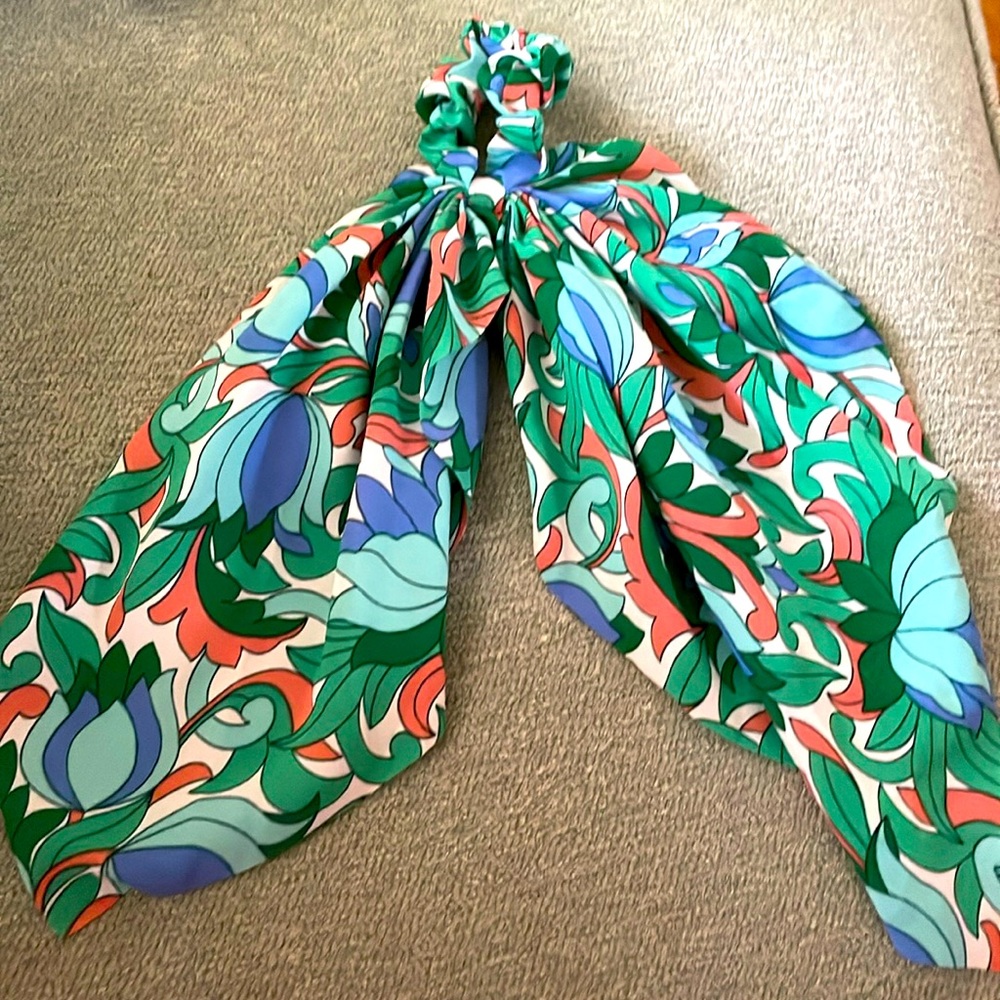 Hair scarf scrundhie new